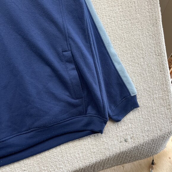 Vintage Starter UNC North Carolina Blue Fleece Hoodie Sweatshirt Size XL Read - Picture 4 of 16